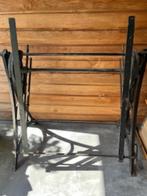 gietijzeren onderstel tekentafel, Doe-het-zelf en Verbouw, Tekentafels, Ophalen, Gebruikt, 130 tot 150 cm
