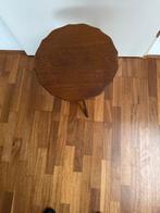 Vintage Wijntafeltje / Bijzettafeltje - Gebruikt, 45 tot 60 cm, Minder dan 55 cm, Gebruikt, Rond