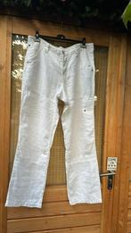 Wit linnen broek XXL, Wit, Forecast, Overige maten, Ophalen of Verzenden