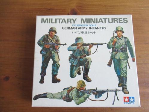 German Army Infantry (Tamiya 1/35), Hobby en Vrije tijd, Modelbouw | Figuren en Diorama's, Zo goed als nieuw, Figuur of Figuren