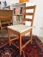 Vier Ikea stoelen met kussens, Huis en Inrichting, Ophalen, Gebruikt, Bruin, Vier