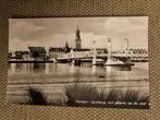 Kampen, IJsselbrug met gezicht op de stad. oude ansichtkaart, Verzamelen, Ansichtkaarten | Themakaarten, Gelopen, Ophalen of Verzenden