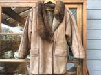 Vintage lammy coat dames, Kleding | Dames, Ophalen of Verzenden, Zo goed als nieuw, Bruin