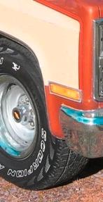 Achterlichten zijlicht chevrolet pickup c10 k10 blazer 78-91, Ophalen of Verzenden, Nieuw, Amerikaanse onderdelen