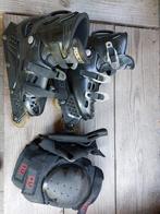 Roces skeelers met knie- en polsbeschermers, Ophalen, Gebruikt, Inline skates 4 wielen, Roces