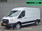 Ford Transit 130pk L3H2 Airco Cruise Parkeersensoren Euro6 L, Auto's, Stof, Euro 6, 4 cilinders, 2000 kg