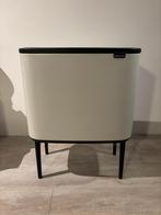 Brabantia Bo Touch Bin - Afvalscheiding, Huis en Inrichting, Woonaccessoires | Prullenbakken, Ophalen, Gebruikt, Met pedaal, 50 tot 75 cm