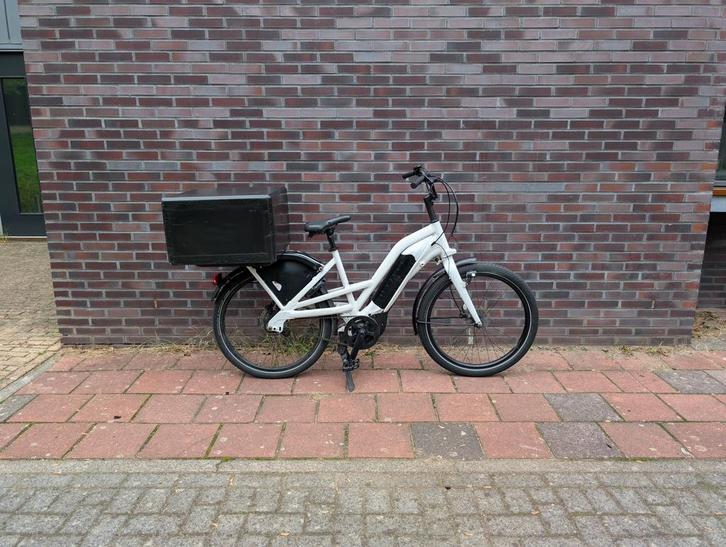 Giant bezorgfiets met bak achterop, Fietsen en Brommers, Elektrische fietsen, Zo goed als nieuw, Overige merken, 51 tot 55 cm