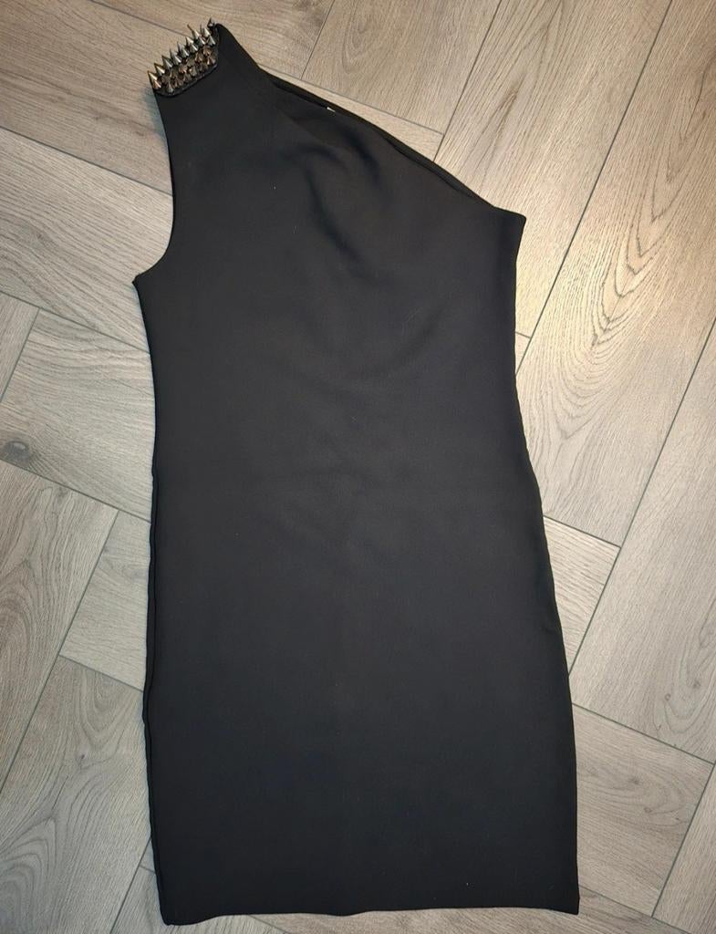 Zwarte Sensation Jurk - Maat M, Kleding | Dames, Jurken, Maat 38/40 (M), Merk Sensation, Zwart, Ophalen of Verzenden