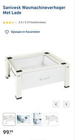 2x Wasmachine Verhoger - Nieuwstaat, Witgoed en Apparatuur, Wasmachines, Ophalen of Verzenden, Zo goed als nieuw, 1200 tot 1600 toeren