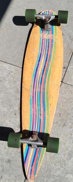 Nijdam Longboard - Kleurrijk Design, Ophalen of Verzenden, Gebruikt, Skateboard, Longboard