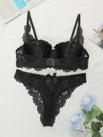 Nieuw zwart lingerie set maat M cup C75, Ophalen of Verzenden, Zwart, Setje