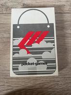 Vintage pocket-games Martinair, Overige typen, Ophalen of Verzenden