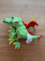 Groene Draak Knuffel vingerpopje, Ophalen of Verzenden, Zo goed als nieuw, Overige typen