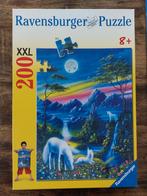 Eenhoorn puzzel 200 xxl stukjes Ravensburger, Ophalen of Verzenden, Minder dan 500 stukjes, Zo goed als nieuw, Legpuzzel
