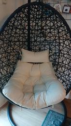 Hangstoel Xenos - Zwart, Huis en Inrichting, Stoelen, Ophalen of Verzenden, Zo goed als nieuw, Zwart, Metaal