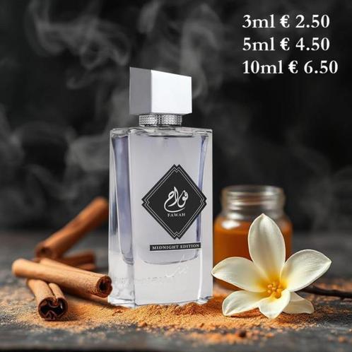 Fawah Midnight Eau de Parfum, Sieraden, Tassen en Uiterlijk, Uiterlijk | Parfum, Nieuw, Ophalen of Verzenden