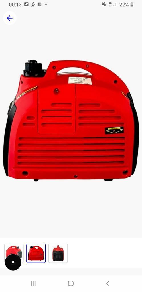 Powertech PT2000 Benzine Generator - Zo goed als nieuw!, Doe-het-zelf en Verbouw, Gereedschap | Schuurmachines, Zo goed als nieuw