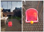 Roze Schommel met Gele Bal, Ophalen, Gebruikt, Schommel, Aanbouwonderdeel