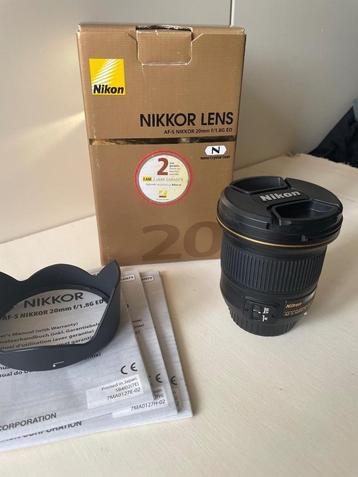 NIKON AF-S NIKKOR 20mm f/1.8G ED beschikbaar voor biedingen