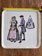Gebak servies, villeroy en boch, set klederdracht, Ophalen of Verzenden, Zo goed als nieuw, Rond