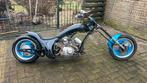 2Custom Chopper 1 rijdend / 1 voor onderdelen  projectdeal, Ophalen, Gebruikt