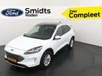 Ford Kuga 2.5 PHEV 225PK Titanium X | Winter pack | Pano | A, Gebruikt, 4 cilinders, Leder en Stof, Wit