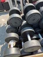 Technogym pu Urethane dumbbells 38 of 40 kg gewichten, Ophalen, Dumbbell, Technogym, Dumbbells