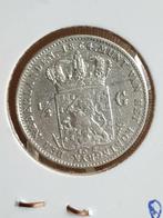 Halve gulden 1864, zilver (4), Postzegels en Munten, Munten | Nederland, Zilver, Ophalen of Verzenden