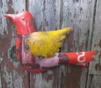 HANG VOGELTJES - STREET ART - HANDMADE (L), Tuin en Terras, Tuinwanddecoratie, Ophalen of Verzenden, Nieuw