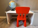Ikea Kindertafel met rode mammut stoel, Ophalen, Zo goed als nieuw, Tafel(s) en Stoel(en)