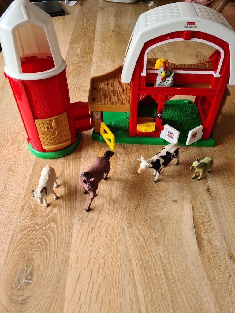 Fisher-Price Little People Boerderij met Dieren, Ophalen of Verzenden, Zo goed als nieuw, Jongen of Meisje