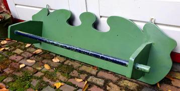 Kapstok (hout) voor o.a. kledinghangers. Vintagelook. beschikbaar voor biedingen