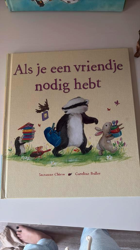 Suzanne Chiew - Als je een vriendje nodig hebt, Boeken, Prentenboeken en Plaatjesalbums, Zo goed als nieuw, Ophalen of Verzenden