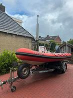 Rib 500 met yamaha 50 pk & trailer /rib/speedboot, Overige merken, Ophalen of Verzenden, Zo goed als nieuw, Benzine