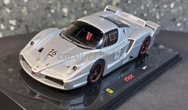 Ferrari FXX 2006 grijs 1:43 Hot wheels Elite H403, Hobby en Vrije tijd, Modelauto's | 1:43, Nieuw, Auto, Overige merken, Verzenden