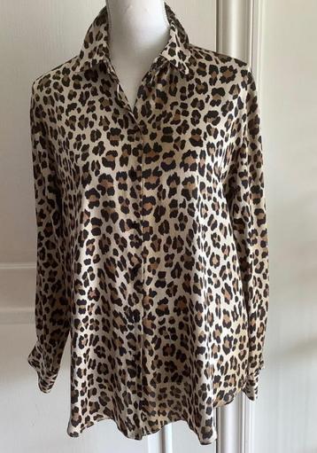Charmante blouse met dierprint maat M // ZGAN beschikbaar voor biedingen