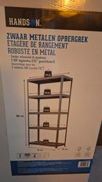 Zwaar Metalen Opbergrek (nieuw!)- HandsOn, Huis en Inrichting, Ophalen, Nieuw