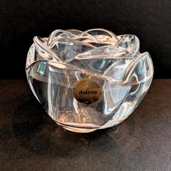 Adria
Loodkristal 24%
- Glazen kaarsenstandaard, Antiek en Kunst, Antiek | Glas en Kristal, Ophalen of Verzenden