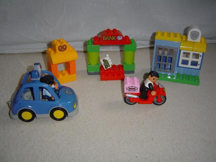 duplo set 10532 Politie achtervolging, Kinderen en Baby's, Speelgoed | Duplo en Lego, Gebruikt, Duplo, Complete set, Ophalen of Verzenden