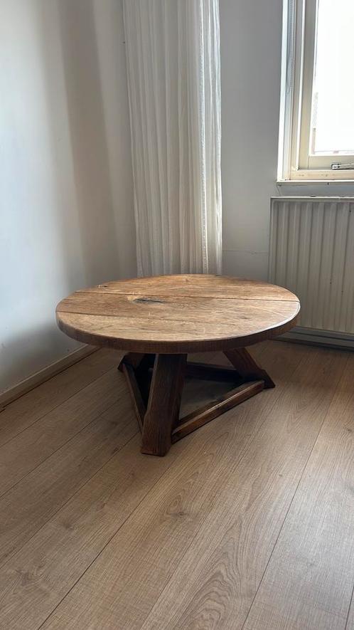 Massieve, eikenhouten salontafel!, Huis en Inrichting, Tafels | Salontafels, Zo goed als nieuw, Minder dan 50 cm, 50 tot 100 cm
