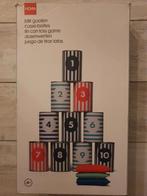 Hema blikken gooien spel, Ophalen