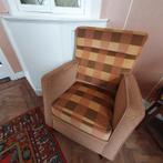 2x identieke fauteuils met stoffen bekleding, Huis en Inrichting, Ophalen, Gebruikt, 75 tot 100 cm, 50 tot 75 cm