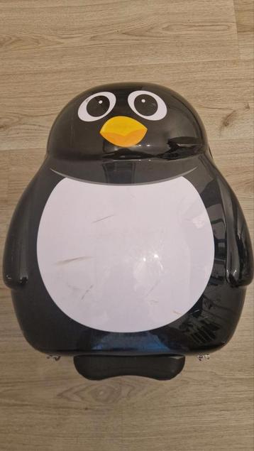 Cuties Pinguïn Koffer - Harde Buitenkant en met wieltjes beschikbaar voor biedingen