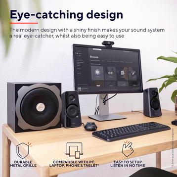 Trust 2.1 computer speakers beschikbaar voor biedingen