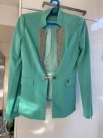 Dames chigue blazer, Kleding | Dames, Ophalen of Verzenden, Zo goed als nieuw, Groen