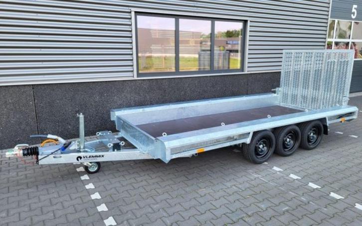 Vlemmix machinetransporters bij Zikken Aanhangwagens, Auto diversen, Aanhangers en Bagagewagens, Nieuw, Ophalen