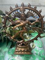 Zeer oude bronzen shiva nataraja 29 cm ruim 2 kg, Ophalen of Verzenden