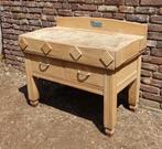 oude slagersblok hakblok kaptafel werkbank slager, Ophalen