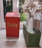 KOOPJE Groot metalen koffieblik., Ophalen